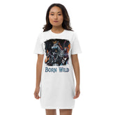 Born Wild Organic Cotton T-shirt Dress - Beyond T-shirts